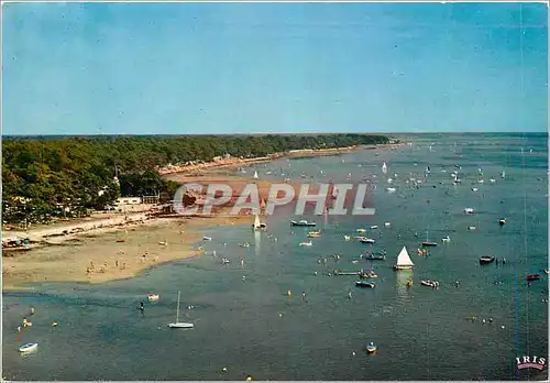 Moderne Karte Bassin d'Arcachon Andernos les Bains La Plage du Mauret