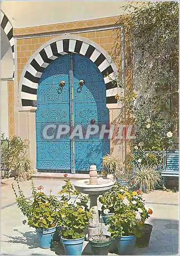 Moderne Karte Sidi Bou Said (Tunisie)