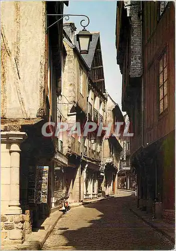 Moderne Karte En Bretagne Vannes (Gwened nom breton) les vieilles maisons XVIe s de la rue Salomon