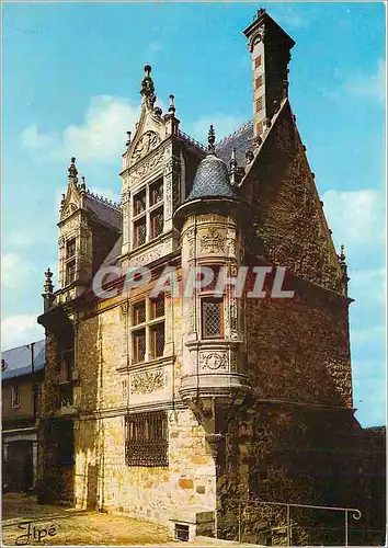 Cartes postales moderne Le Mans (Sarthe) vieux Mans Rue chanainnes maison renaissance (vers 1520 1530)