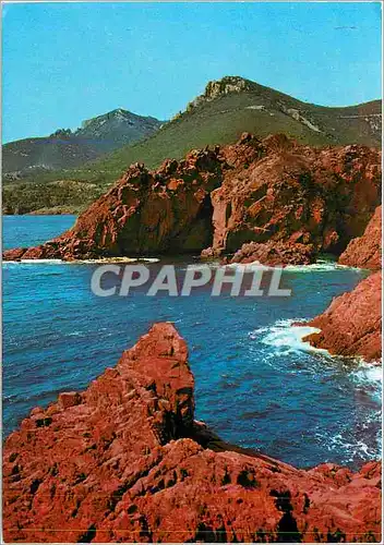 Cartes postales moderne La Corniche d'Or L'Esterel et ses roches rouges