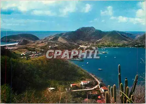 Moderne Karte Guadeloupe Terre de haut des Saintes