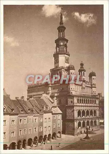 Cartes postales moderne Poznan l'hotel de Ville