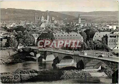 Cartes postales moderne Trier Moseluter und Stadtblick