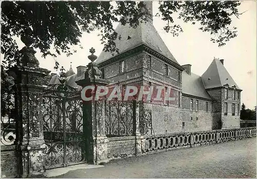 Moderne Karte Carrouges (Orne) Le chateau (XIVe XVIIe s) Batiments du Sud Ouest (XVIe XVIIes)