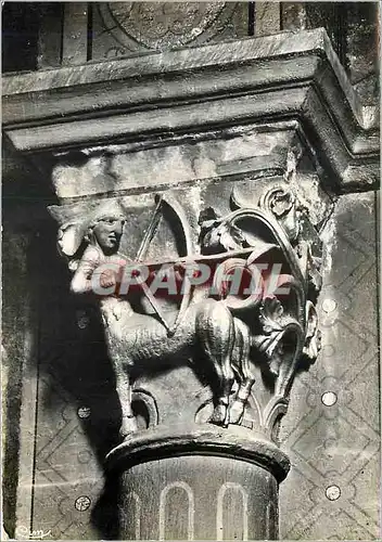 Cartes postales moderne Saulieu (C d'Or) Basilique St Andoche (XIIes) les Chapiteaux le Centaure Sagitaire