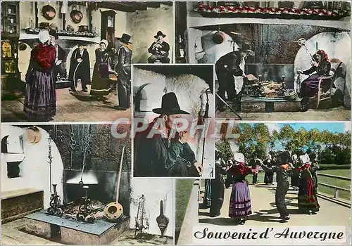 Cartes postales moderne Auvergne Son Folklore