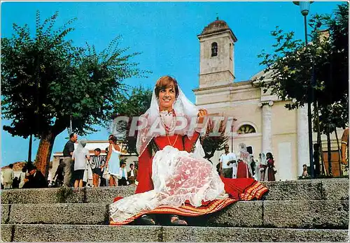 Moderne Karte Costumi Sardi Villanova Monteleone