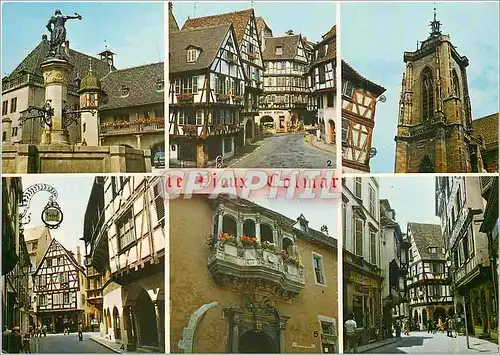 Cartes postales moderne Colmar La Fontaine Schwendi et l'ancienne Douane