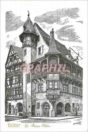 Cartes postales moderne Colmar La Maison Hister