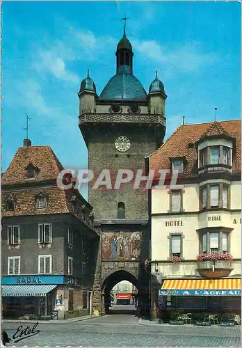 Cartes postales moderne Au Pays des Cigognes Selestat (Bas Rhin) La Tast de L'Horloge