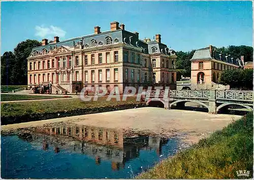 Cartes postales moderne La Vallee de Chevreuse Dampierre (Seine et Oise) Le Chateau facade sue le jardin