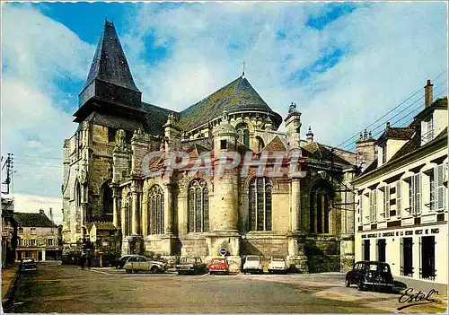 Moderne Karte Houdan (Yvelines) Abside de l'eglise Saint Jacques et SSaint Christophe(XVe et XVIe s)