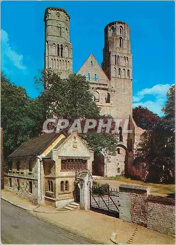 Cartes postales moderne L'Abbaye de Jumieges Tour Notre Dame XIe s