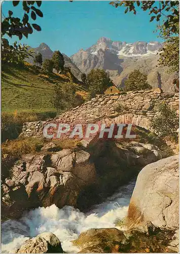 Cartes postales moderne Les Alpes en couleurs naturelles le Valgaudemar (Htes Alpes) Pont des OUles du Diable sur le ter