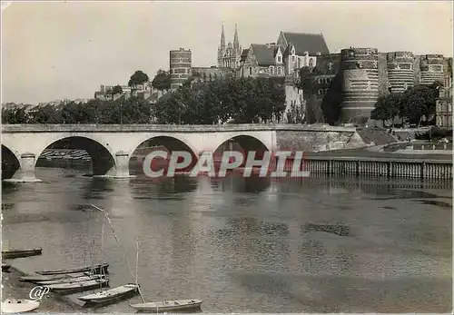 Moderne Karte Angers vue generale