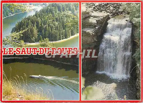 Moderne Karte Doubs Pittoresque Les bassins du doubs le saut du doubs