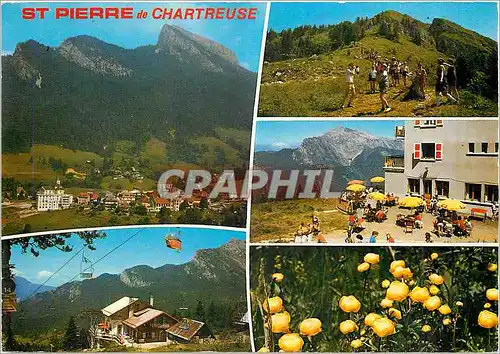 Cartes postales moderne Saint Pierre de Chartreuse(Isere) Alt de 900 a 1800m la Ville de Scia