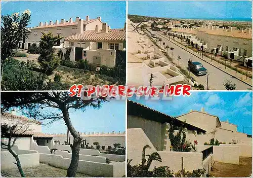 Moderne Karte Les Palges de L'Aude St Pierre sur Mer Residence St Pierre