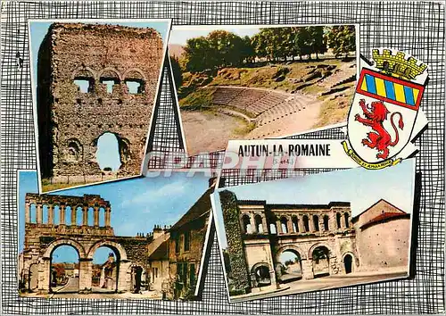 Cartes postales moderne Autun la Romaine Lion