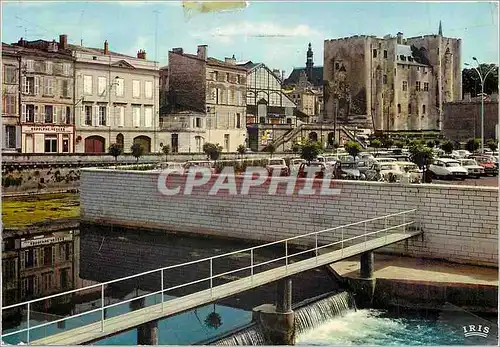 Moderne Karte Niort (Deux Sevre) Le donjon XIIe s vestige d'un chateau fort des Comtes dePoitiers