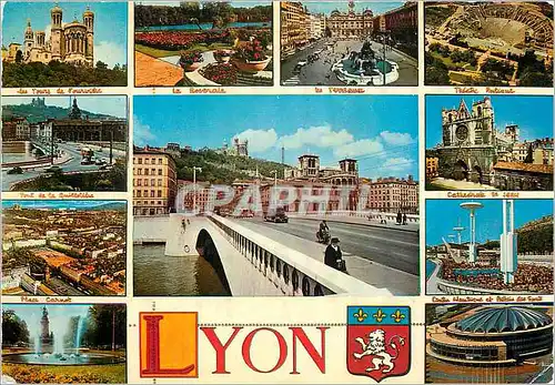 Cartes postales moderne Lyon