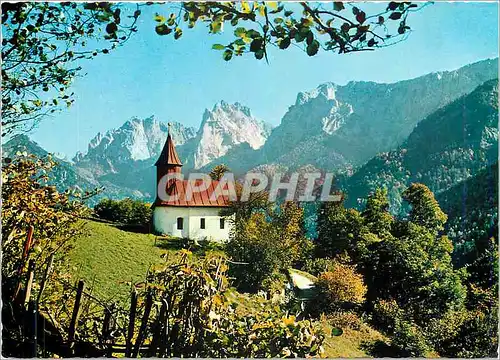 Moderne Karte Alpenmotiv ous Osterreich Tirol