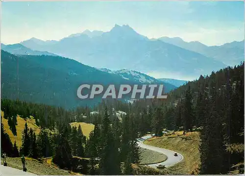 Cartes postales moderne Lumieres et couleurs sur les Alpes Vaudoises Col de la Croix alt 1732 m Villars les Diablerets v