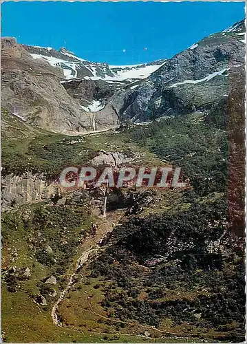 Moderne Karte Les Diablerets Perle des Alpes Vaudoises 3200m Telepherique du Glacier des Diablerets eeeet casc