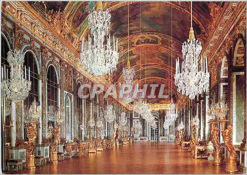 Cartes postales moderne Versailles La Galerie des Glace