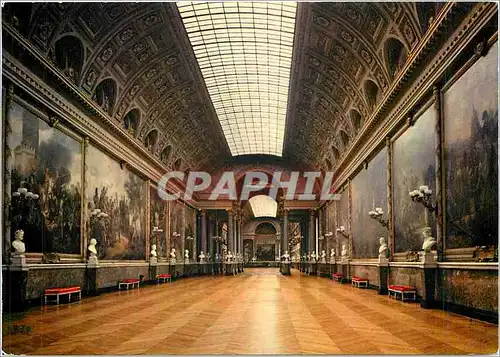 Moderne Karte Versailles La Galerie des Batailles