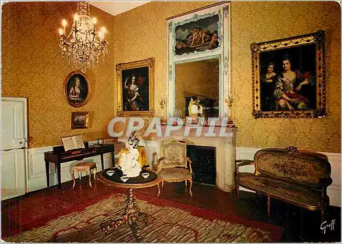 Cartes postales moderne Chateau de Culan (Cher) Forteresse WIIIe et XVe s chambre de la Marquise de Louvois ensemble XVI