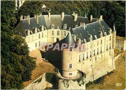 Moderne Karte Chateauneuf sur Cher Ancienne forteresse du XIIes