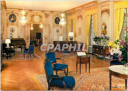 Moderne Karte Chateauneuf sur Cher Route Jacques Coeur Centre ornithologie et parc animalier