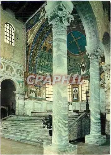 Moderne Karte Ravenna Basilique du S Apollinaire en Classis (VI s) Interieur)