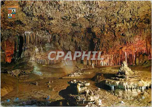 Cartes postales moderne Mallorca Porto Cristo Cuevas Dels Hams Salle deux de Mars