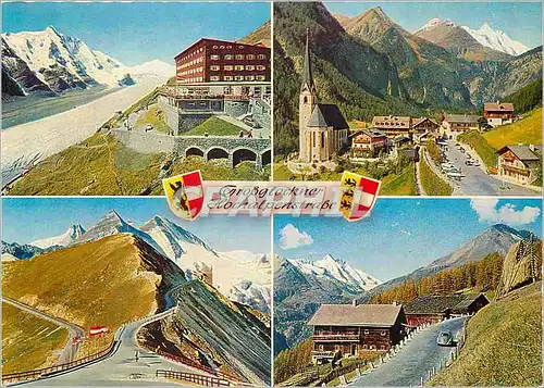 Cartes postales moderne Hotel Franz Josephs Haus 2418 m mit Grobglackner 3798 m