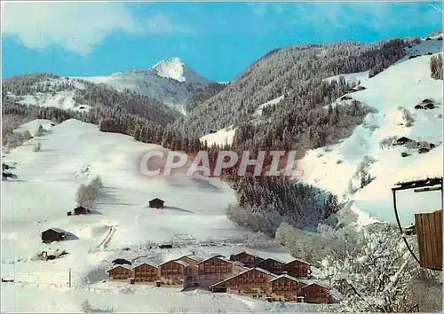 Moderne Karte Areches (Savoie) centre de Vacances  P T T