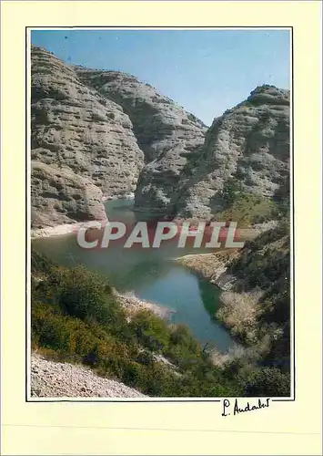 Moderne Karte Reflets des Pyrenees La percee du Guatizalema dans le Conglomerat