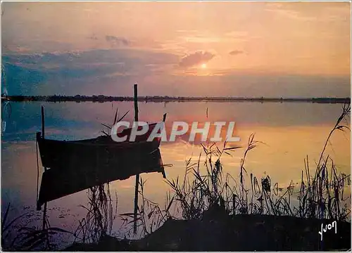 Cartes postales Couleurs et Lumiere de France Coucher de Soleil