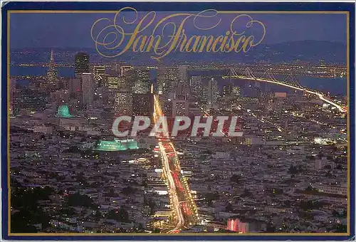 Cartes postales San Francisco California Printed in Korea