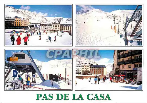 Cartes postales Andorra l'Hiver Pas de la Casa