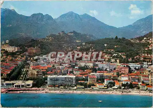 Cartes postales Les Sites Merveilleux de la Cote d'Azur Menton (A M) vue generale sur la ville