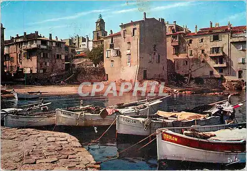 Cartes postales La Cote des Maures Saint Tropez (Var) La Poucho Bateaux de peche