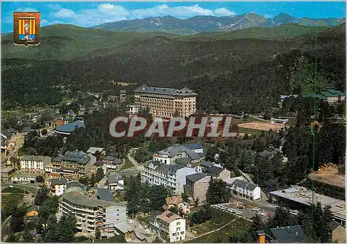 Cartes postales Lumiere et Couleurs de la Cerdagne Font Rommeu alt 1800 Station d'ete et de Sports d'hiver vue a