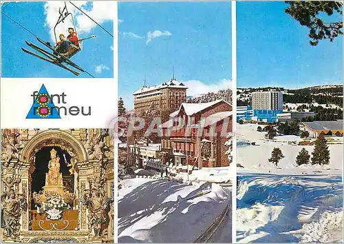 Cartes postales Lumiere et Couleurs de la Cerdagne Font Rommeu alt 1800