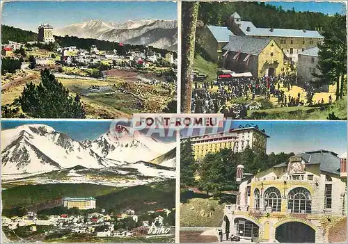 Cartes postales Font Romeu Station d'ete et d'Hiver alt 1800 ù(Pyr Or) Quelques aspects de la Station