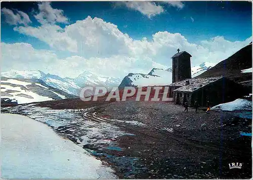 Ansichtskarte AK Parc de la Vanoise Col de l'Iseran (Savoie) alt 2770 m la chapelle Notre Dame des Neiges les Eve