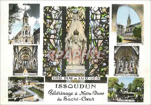 Cartes postales moderne Issoudun (Indre) Pelerinage a Notre Dame du Sacre Coeur