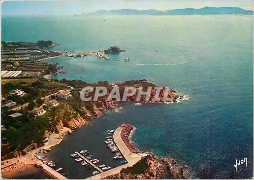 Moderne Karte Couleurs et Lumiere de France La Cote d'Azur Giens Petit port de la Polynesie l'Embarcade